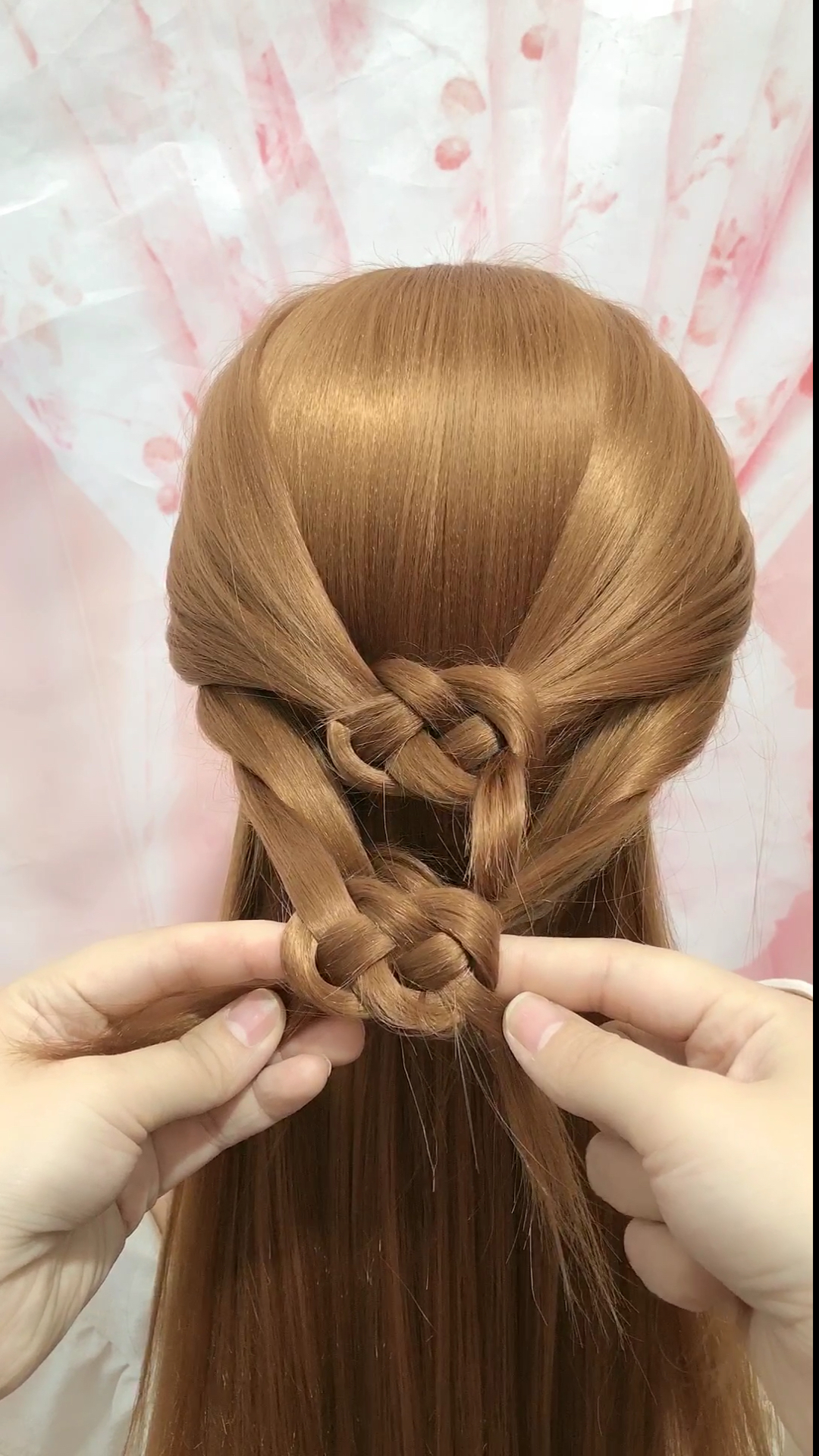 全民最火编发#中国结超级慢动作教程