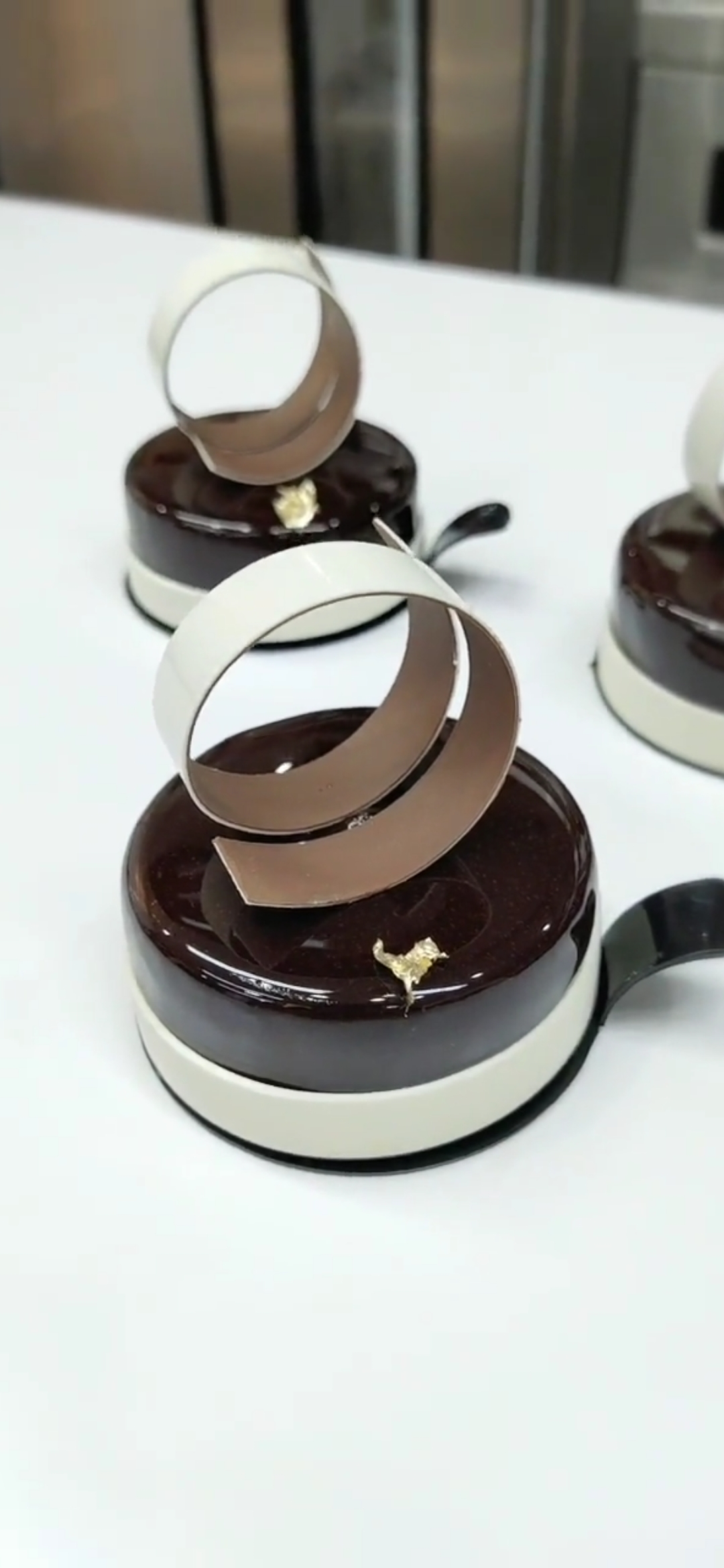 法式甜点淋面慕斯蛋糕