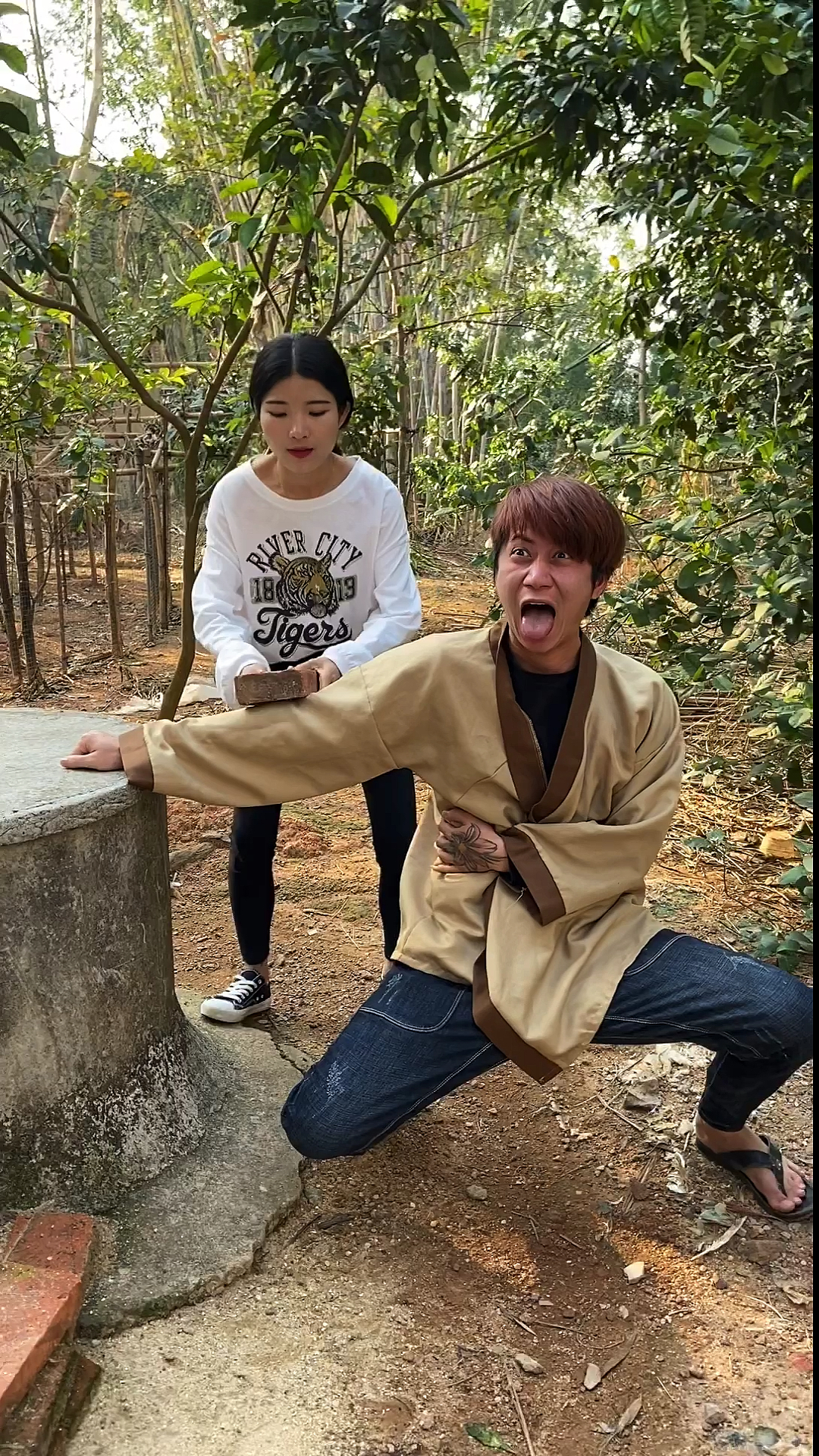 搞笑短剧#绝活:金刚手