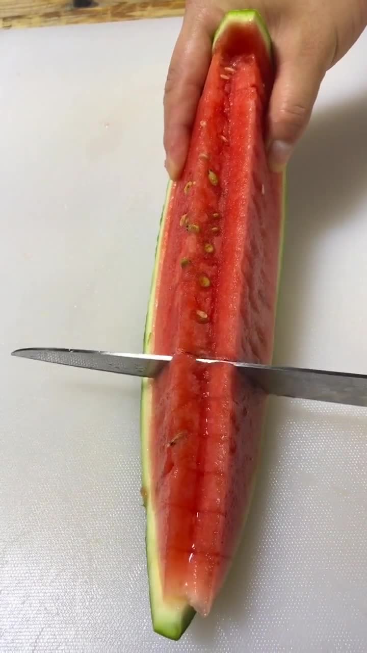 你们要的家庭版切西瓜教程