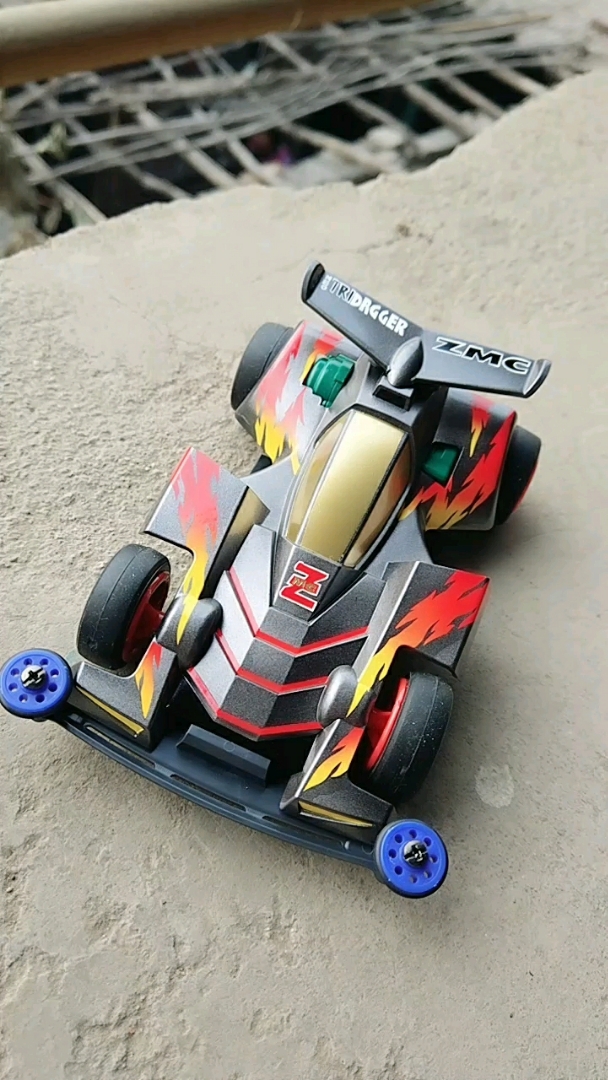 优秀如我#手工全喷漆  新三角箭   童年四驱兄弟