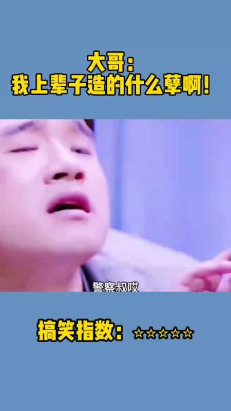 搞笑段子剧大哥我上辈子是造的什么孽啊