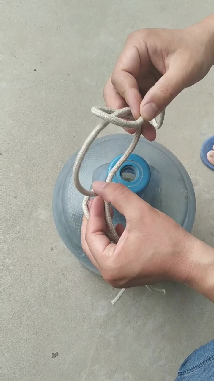 老式油瓶结,活瓶口结