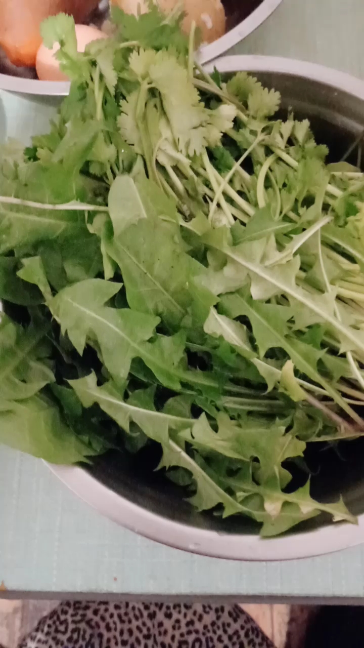 蘸酱菜婆婆丁蘸鸡蛋酱好吃