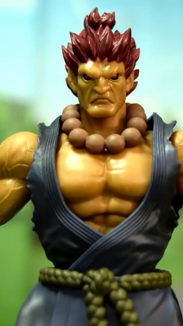 定格动画街霸豪鬼手办测评