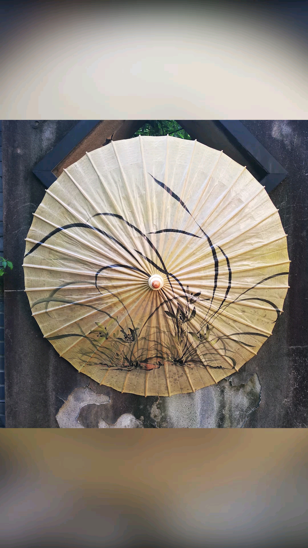油纸伞伞面图案简单图片