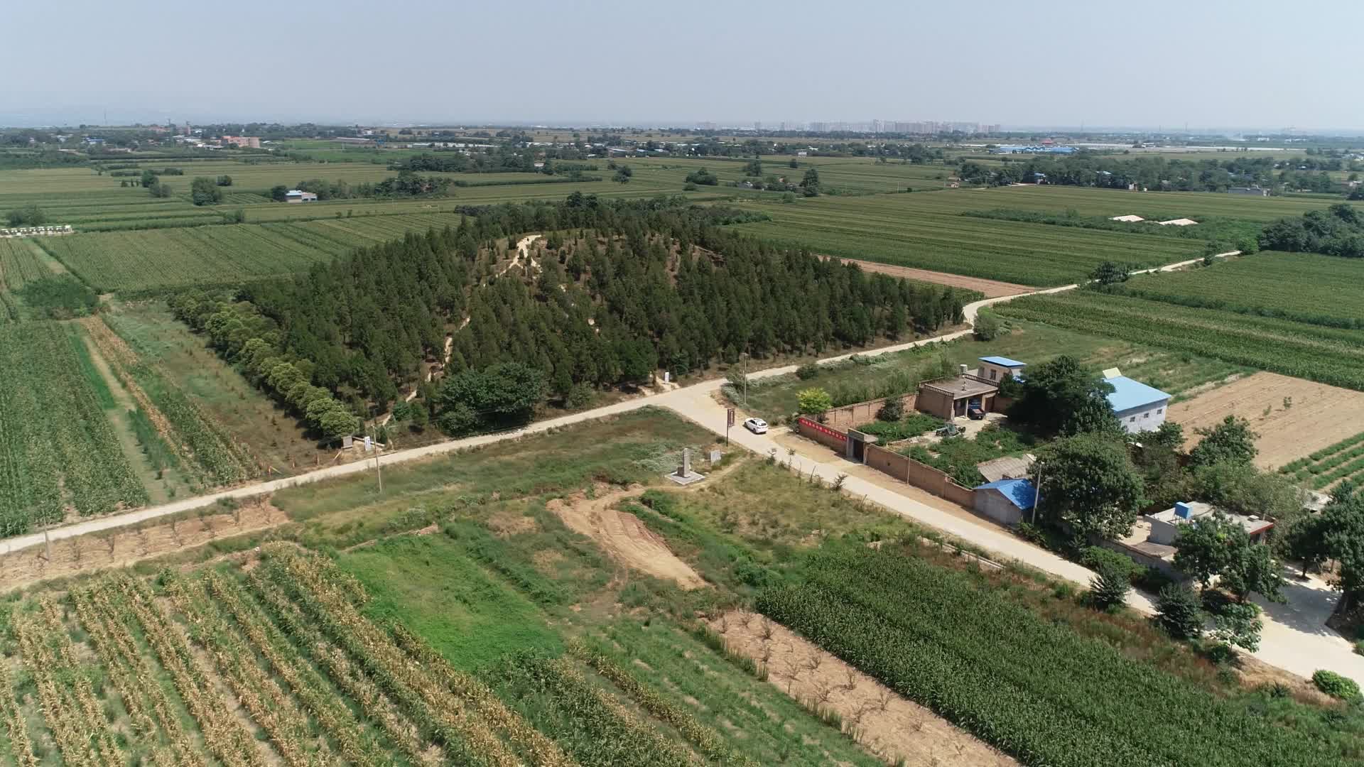 航拍献陵:唐高祖李渊的陵墓