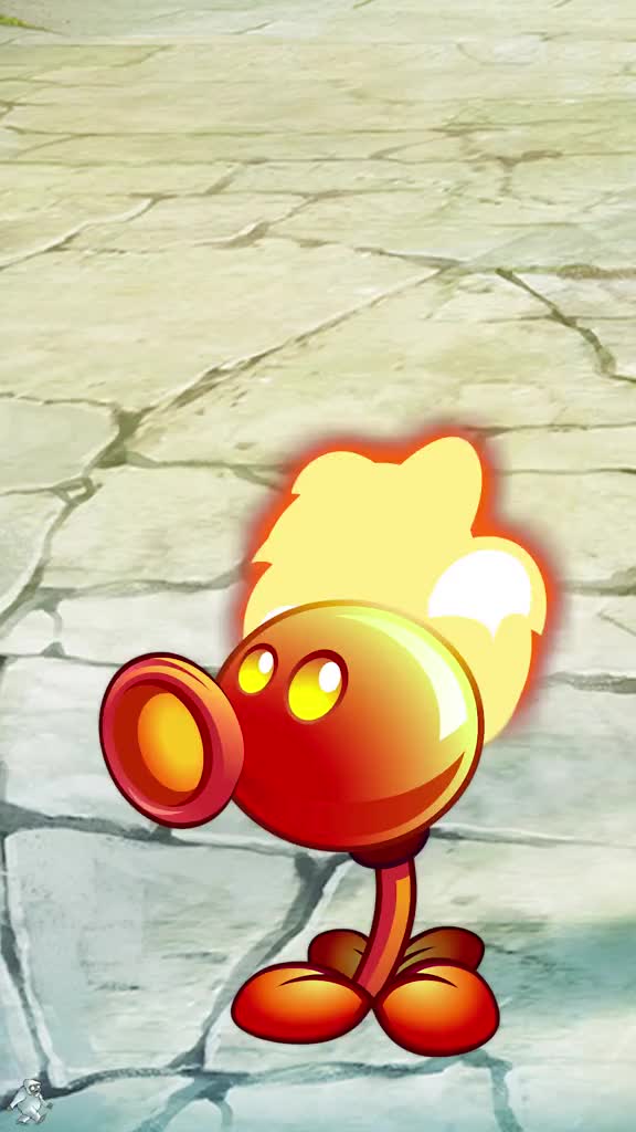 火焰豌豆投靠僵尸,把豌豆射手抓起来了#植物大战僵尸#动画#搞笑动画