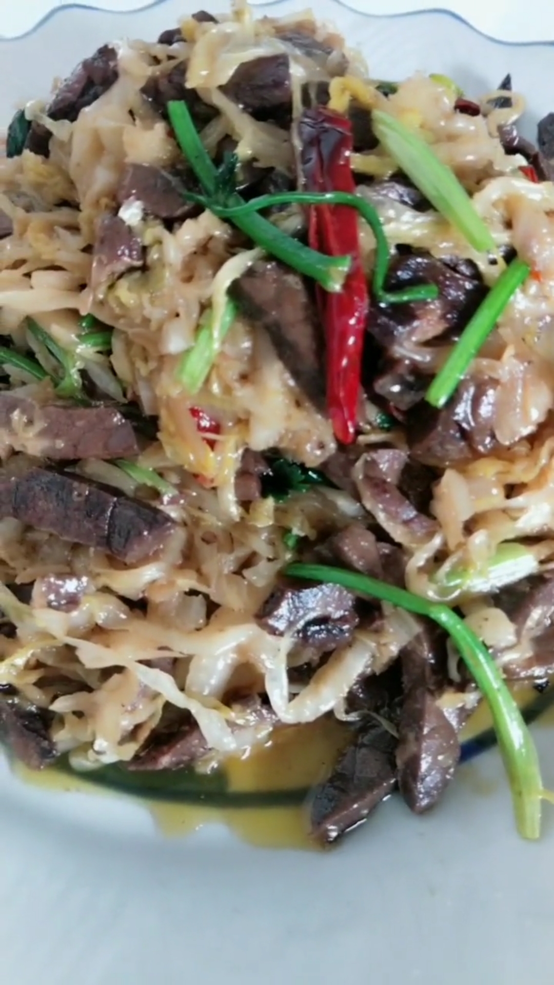 猪肺炒酸菜这样做不腥好吃下饭!