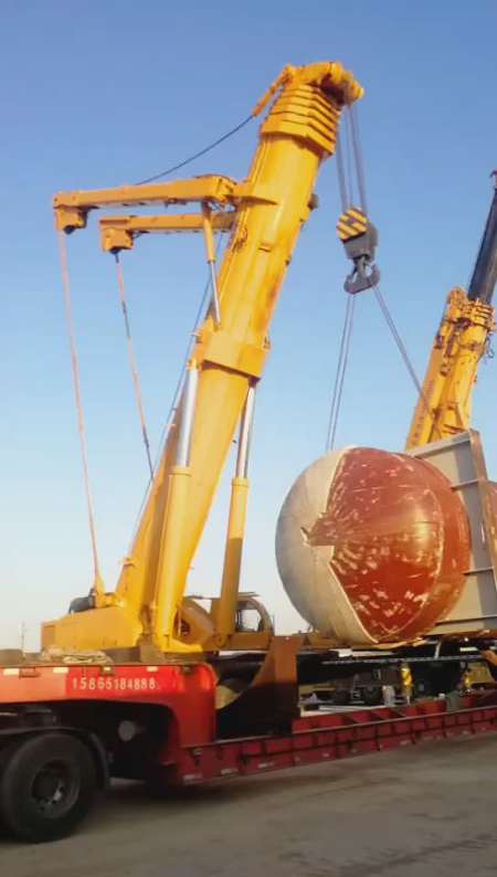 吊车 吊车吊吊车吊车吊吊车 带你看车展 500吨吊重物居然还有人敢从