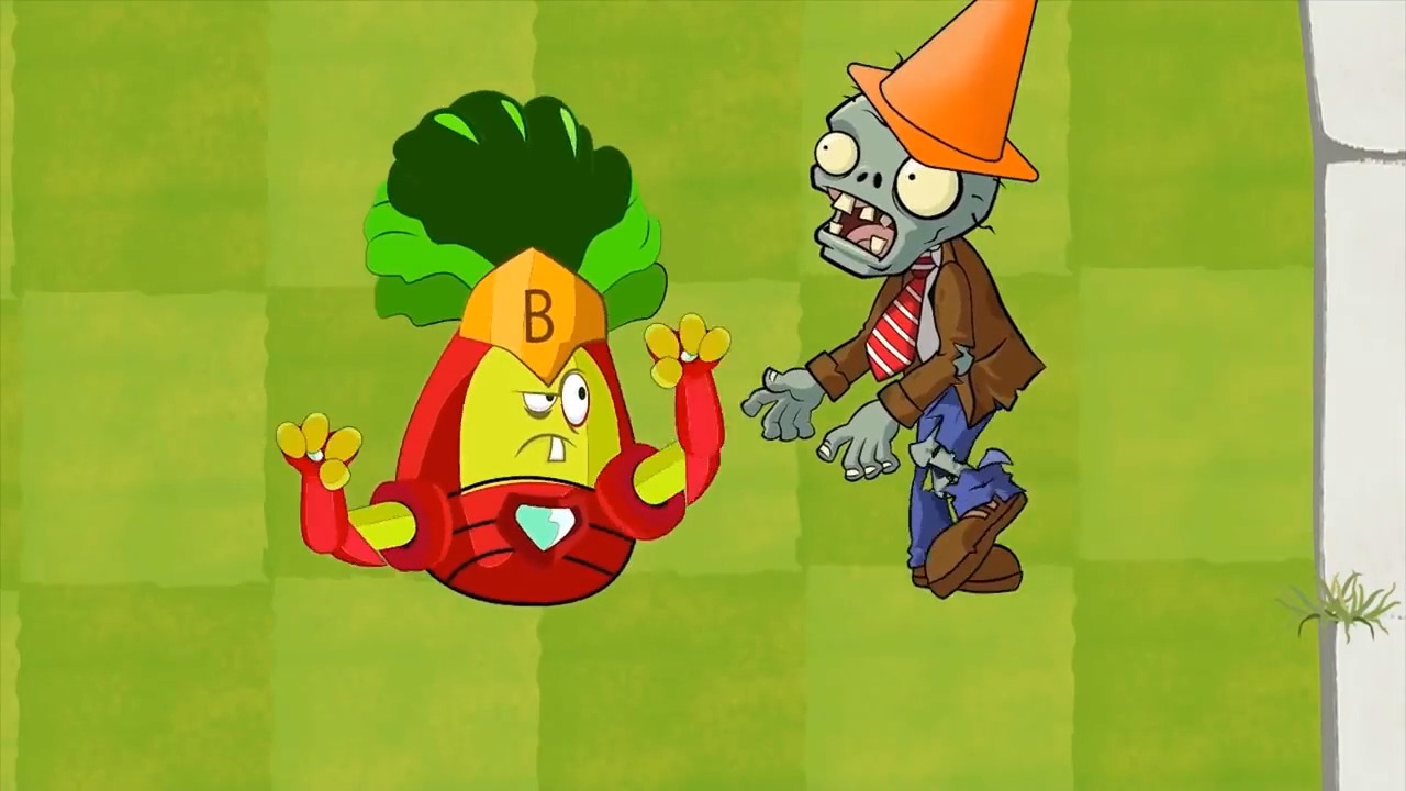 娱乐#植物大战僵尸:菜问对战远距离攻击的弓箭手僵尸怎么办?