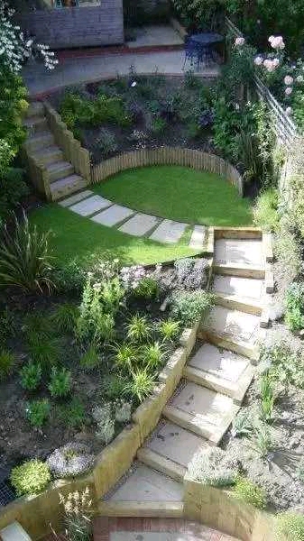 庭院坡地设计案例 庭院深深深几许