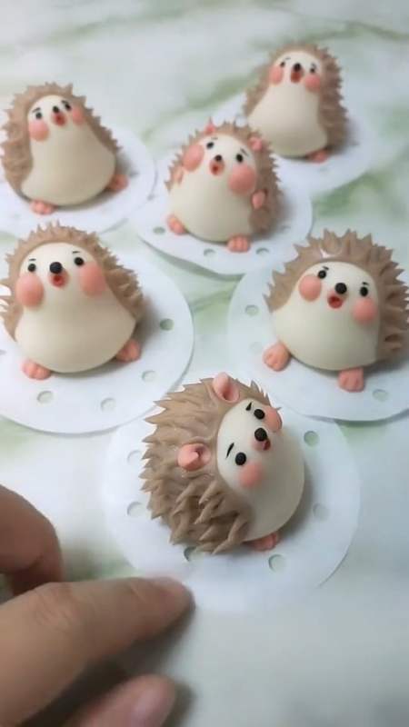 一点一点学面食#刺猬身上的刺,是为了扎水果,还是保护自己?