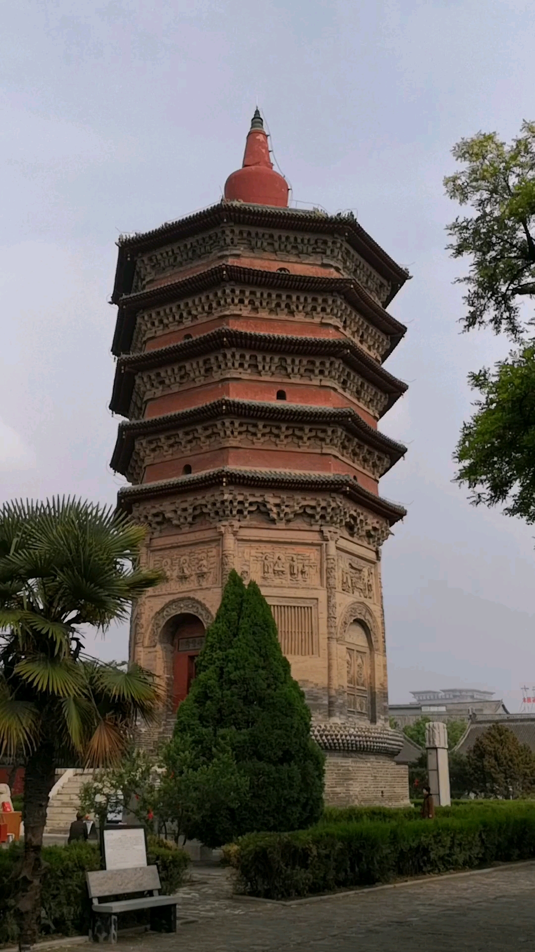 近拍古都安阳标志性建筑之文峰耸秀