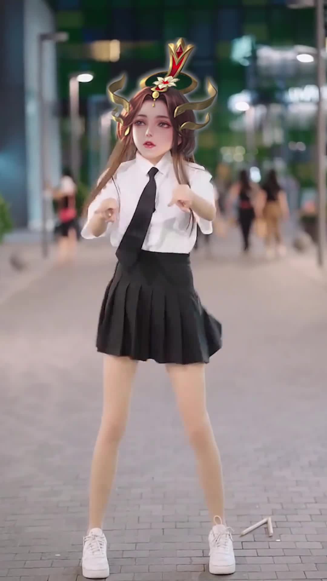 峡谷正能量:这么好看的峡谷美女,太养眼了