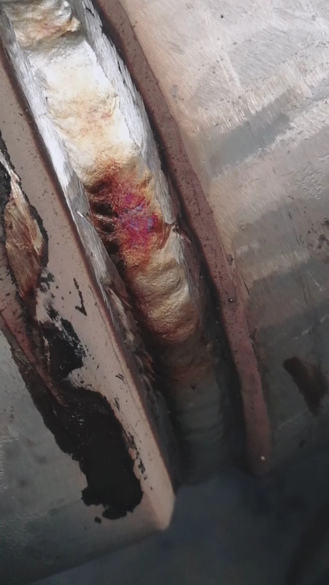 焊接#不锈钢管道二保焊,看这活干的,行吗?