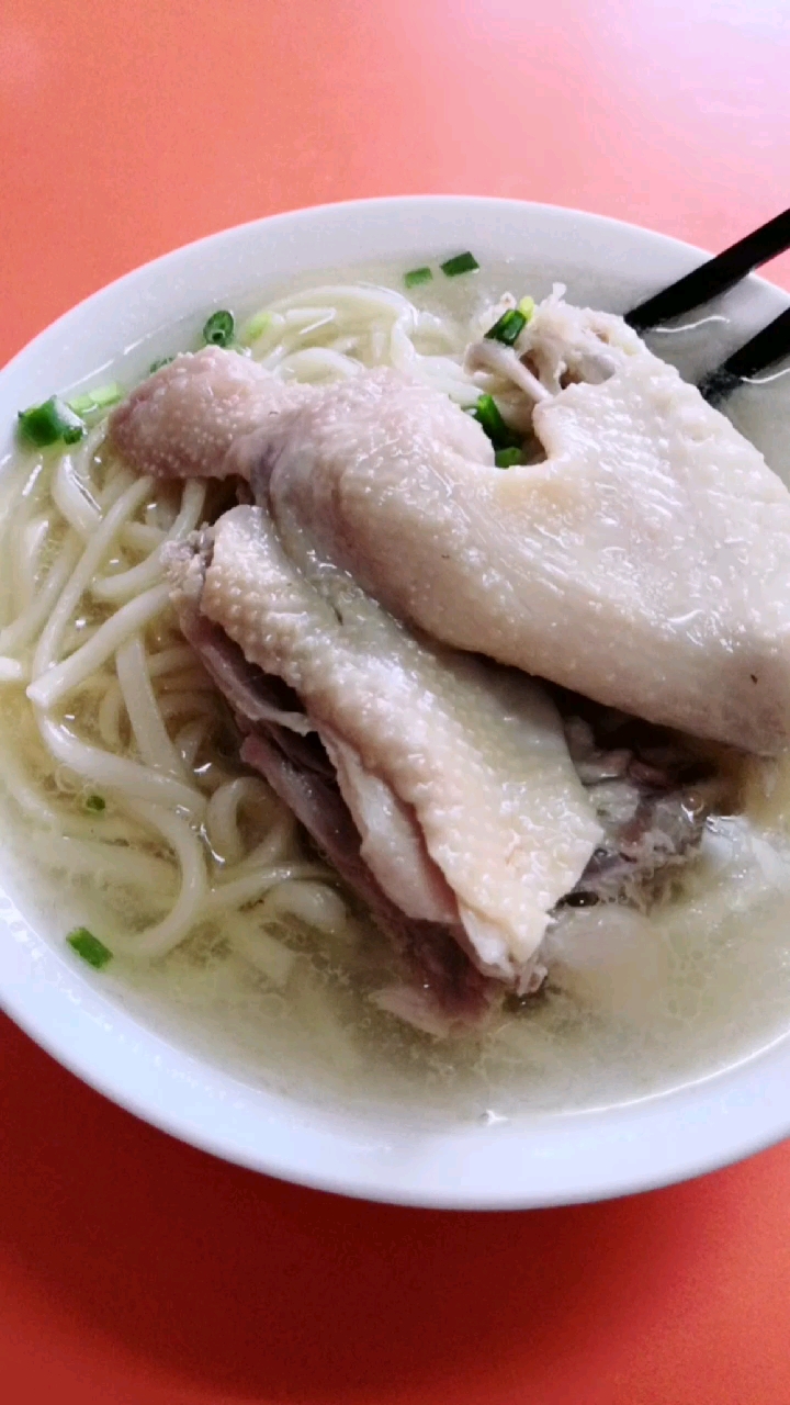 好吃的鸡汤手擀面.