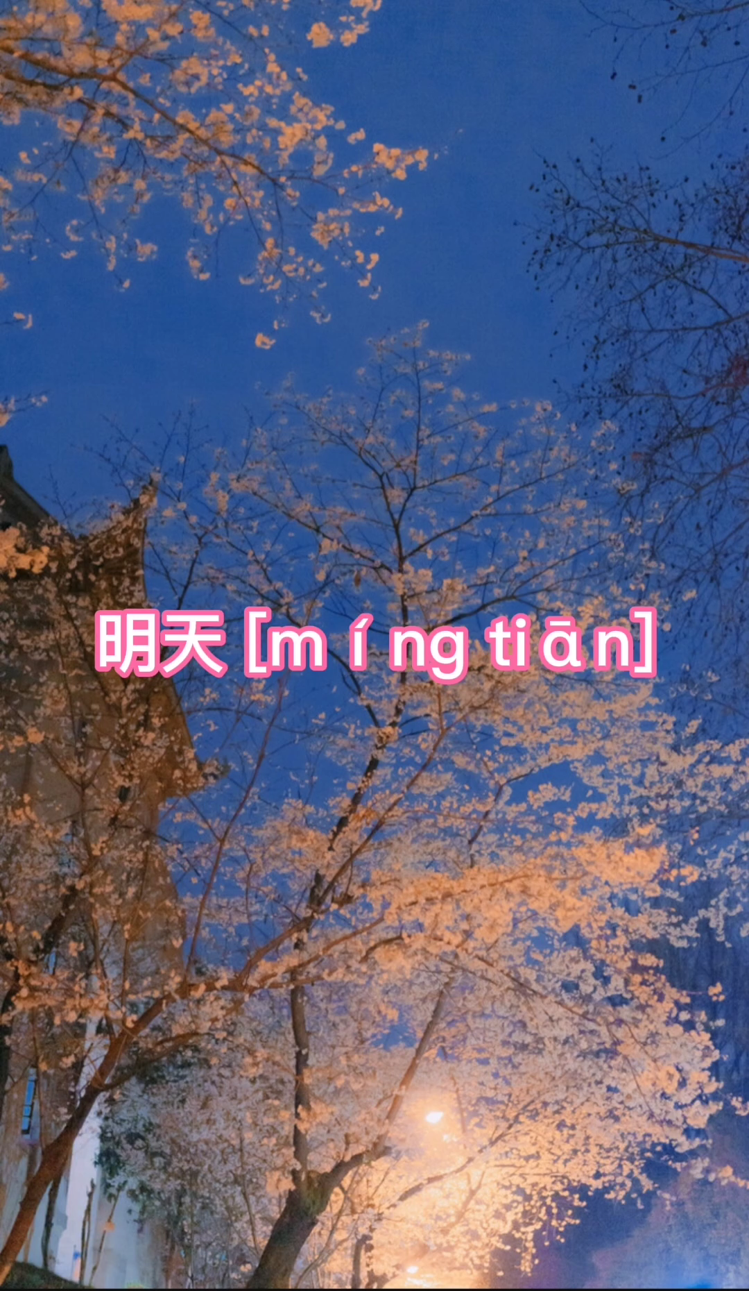 明天的拼音! [míng tiān]