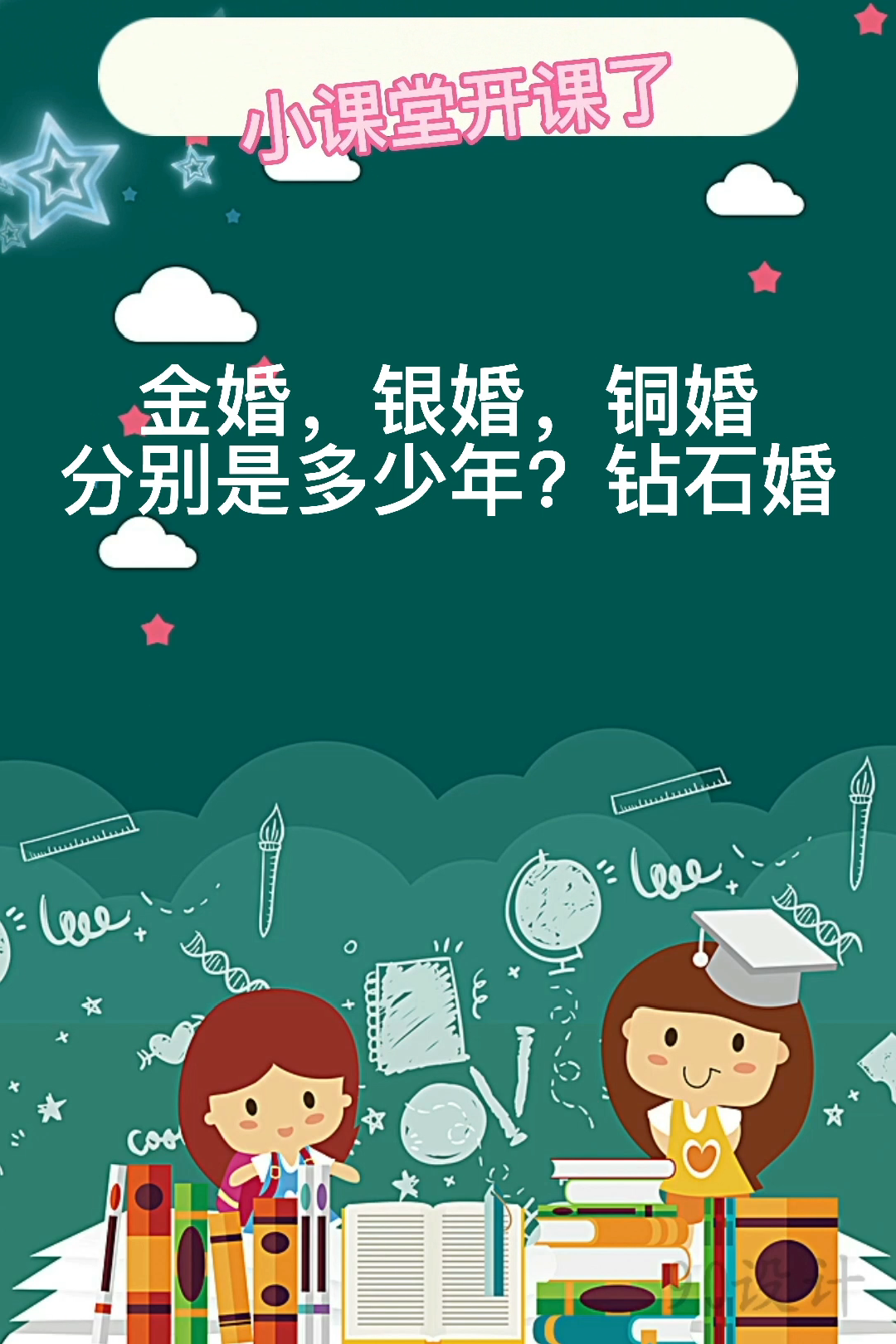 金婚,银婚,铜婚分别是多少年?钻石婚