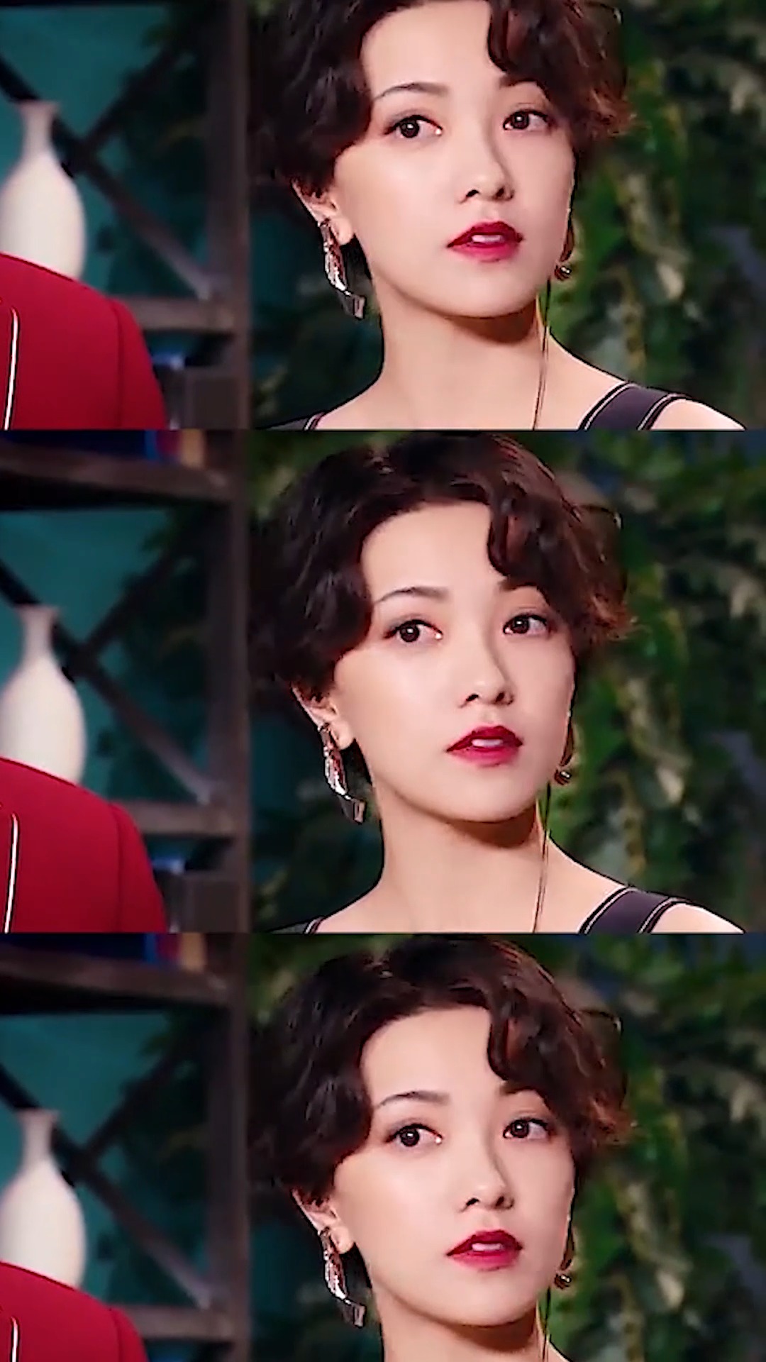 明星#郭采洁的复古风格妆容真是太美太惊艳了!