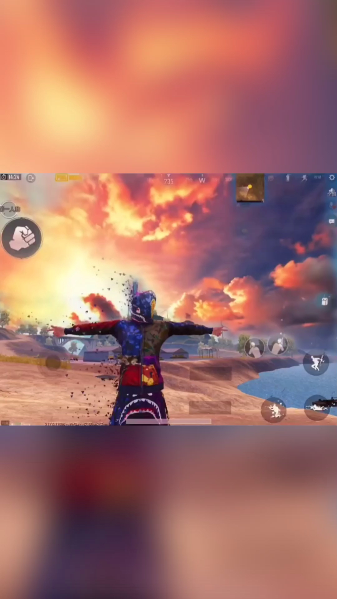 国际服刺激战场#这天看着还挺好看的