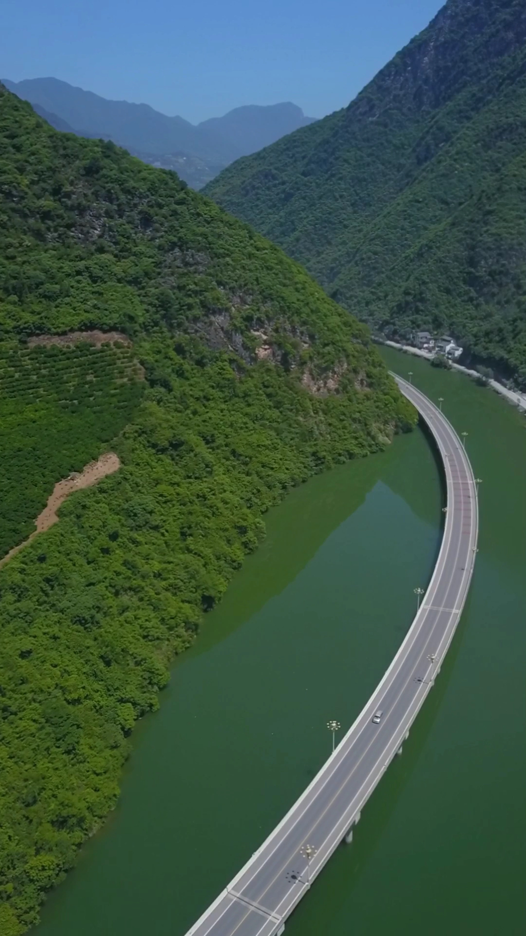 中国最美水上公路 古昭公路