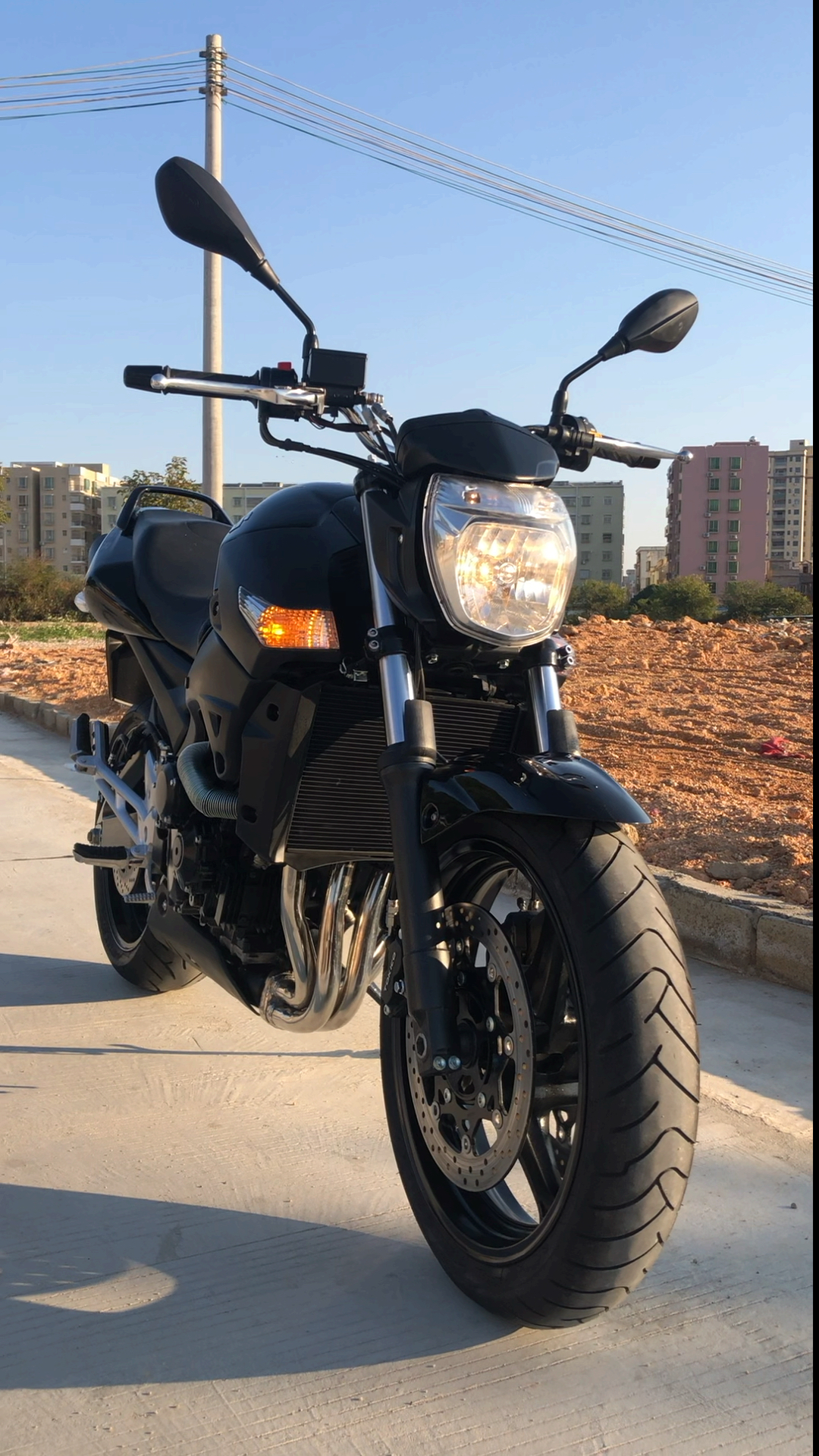 铃木gsr400#2015铃木小bk gsr400-度小视