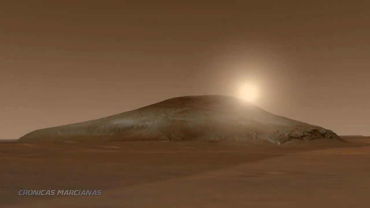 火星上的奥林匹斯山图片