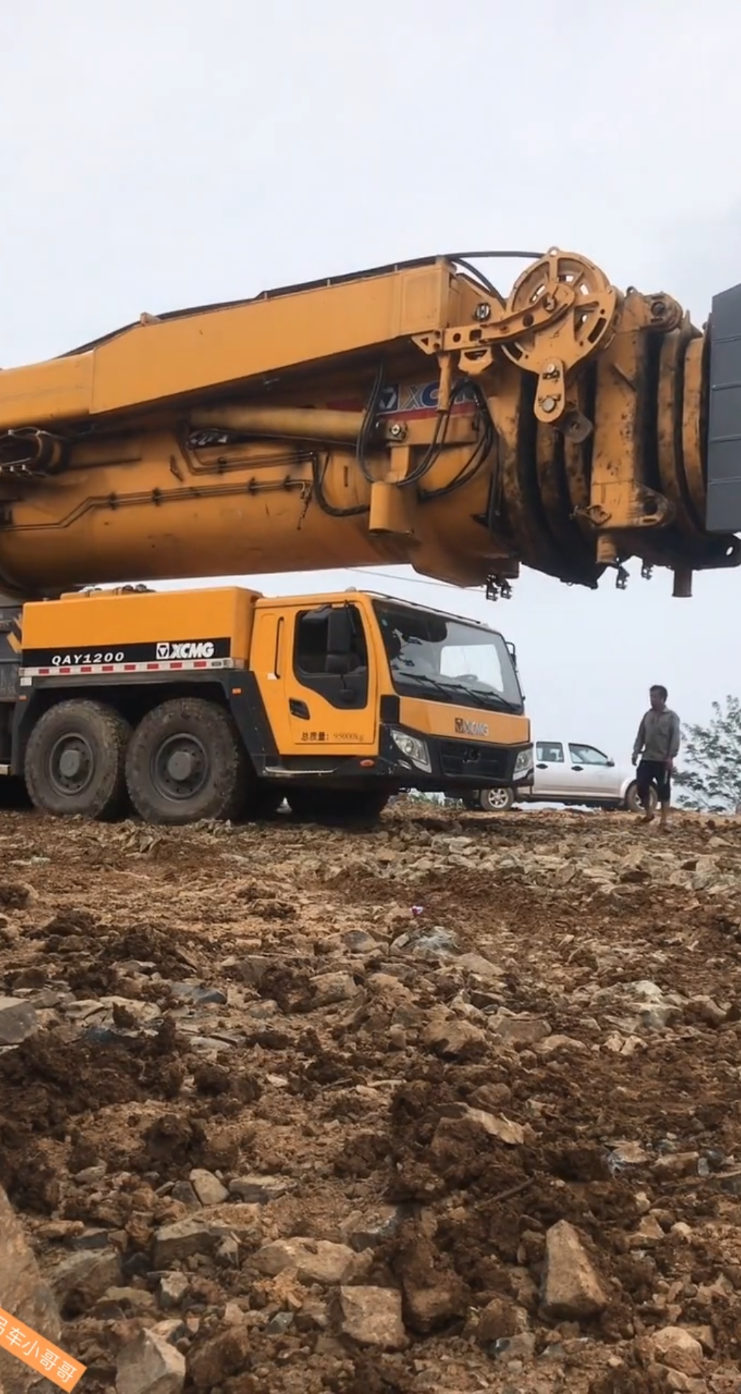 霸气的特种吊车