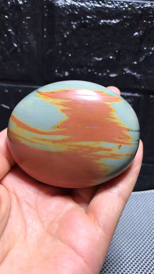 马达加斯加海洋石把玩,收藏精品