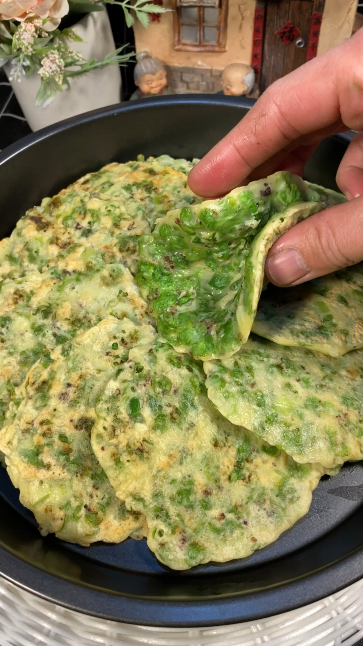 美食记#榆钱饼.教程已发.再上一个视频