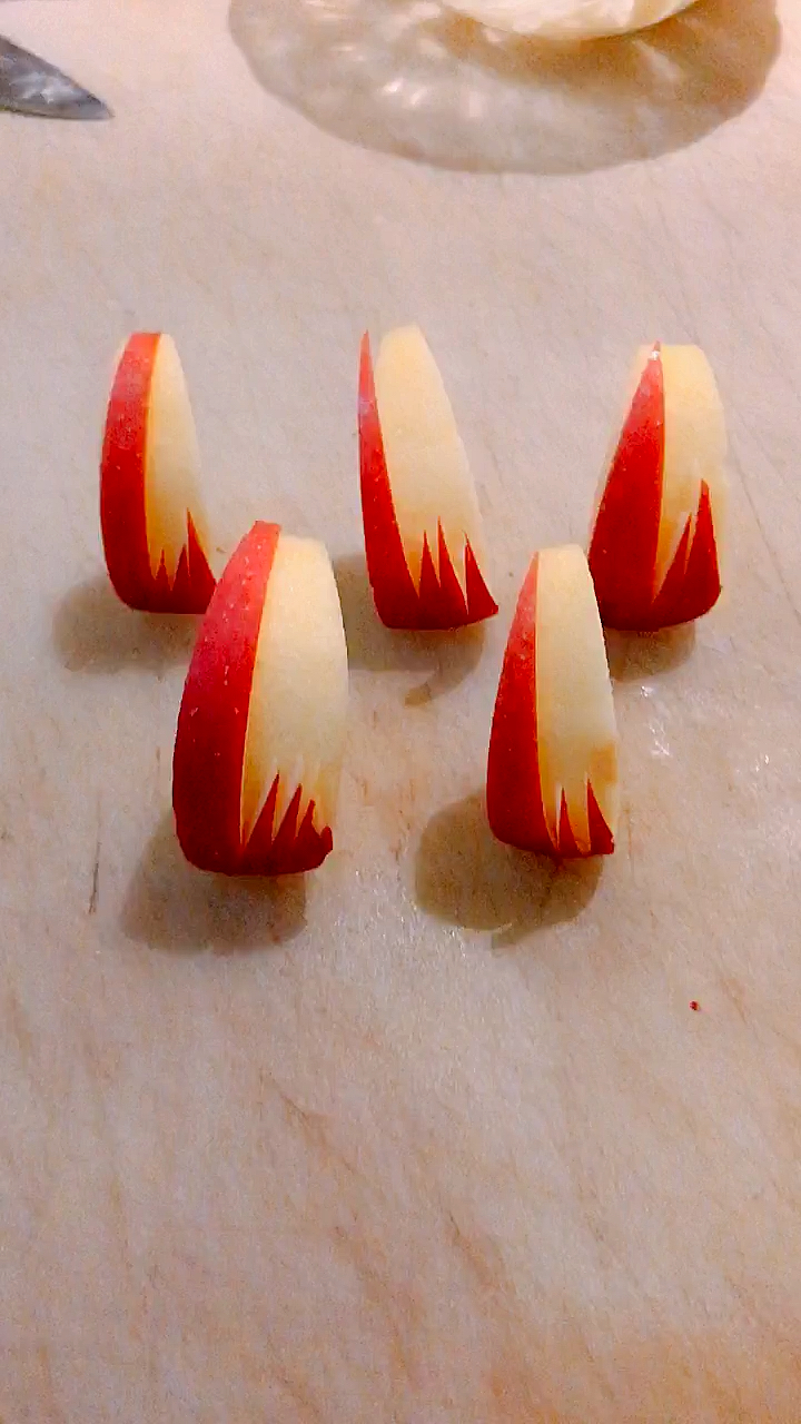 这是高手#苹果还这种切法,高手