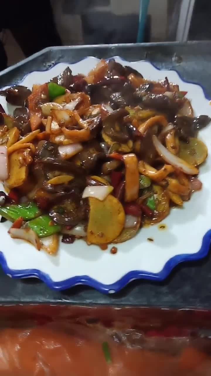 东北菜孜然三样