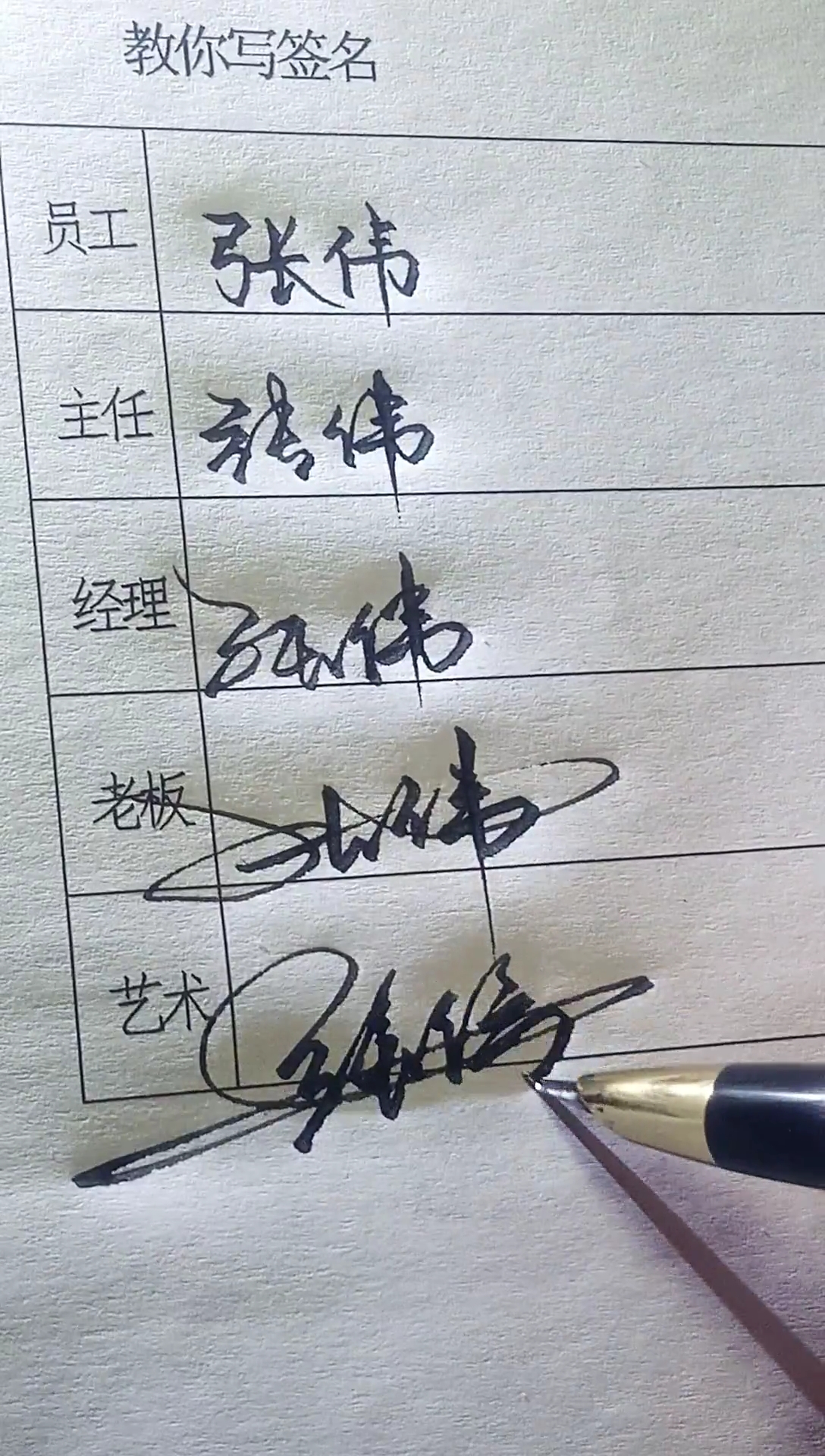 张伟请惠存!你留名我设计,感谢亲们的红心点亮!