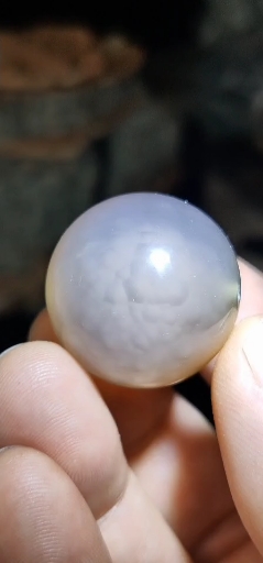 战国红玛瑙天珠圆珠转运珠天然云纹冰透玉化极好-度小视