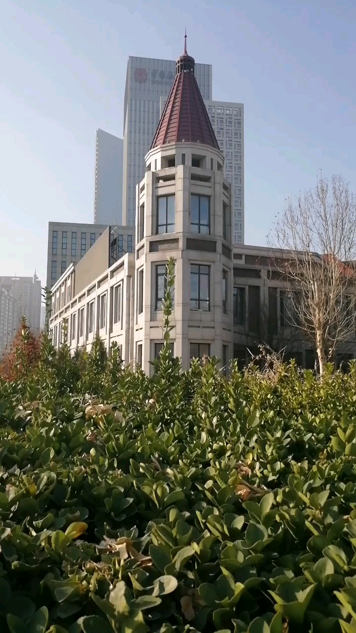 天津马场道街景