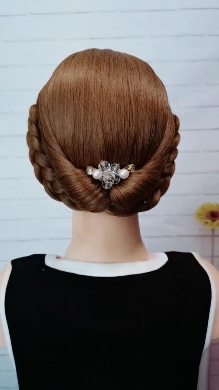 失传已久的古风盘发,气质女人最爱