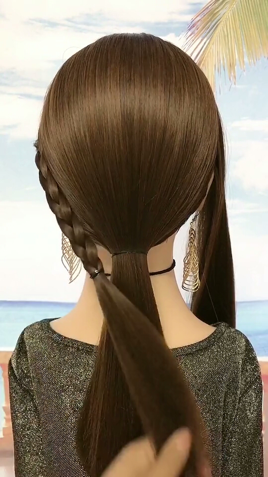 郊游踏青#这个发型最适合去旅游了,真的很好看的发型