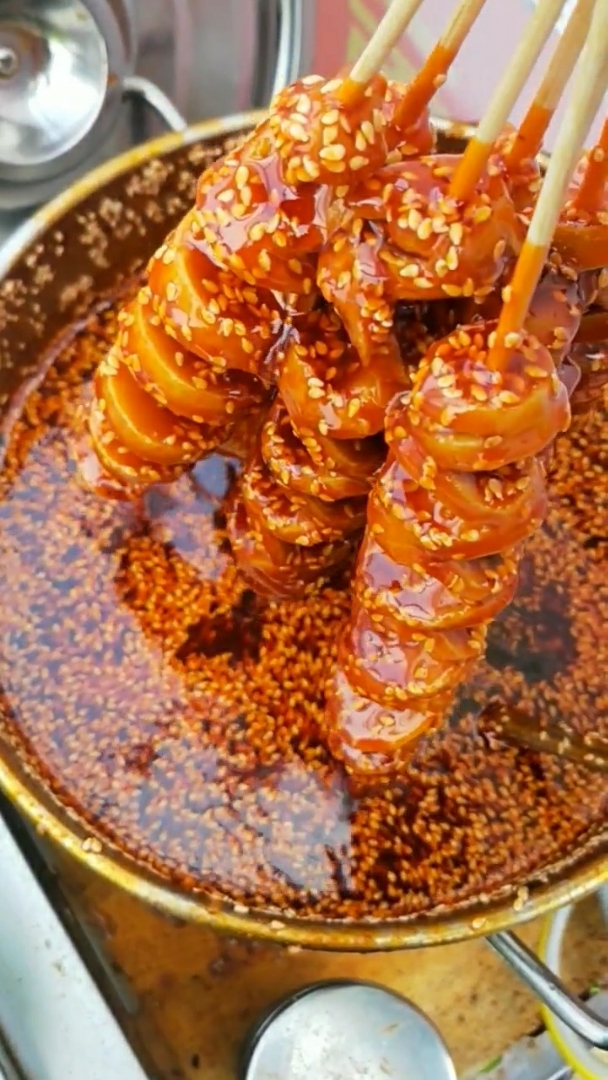 筋香欲特色烤面筋   吃的就是美味