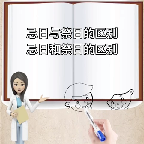 忌日于祭日区别.