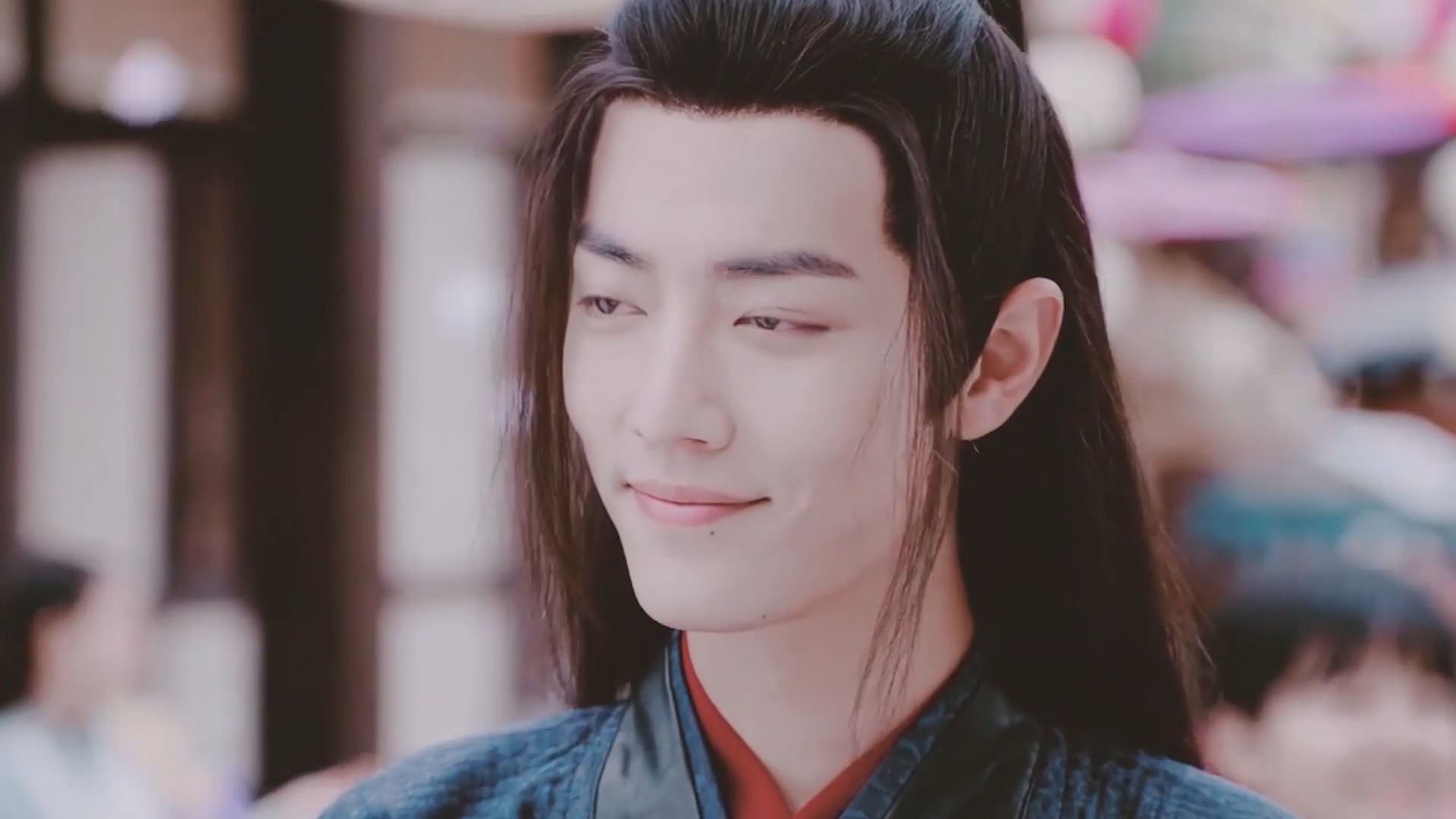 陈情令#陈情令:魏无羡个人混剪倾城一笑绝美心空笑颜