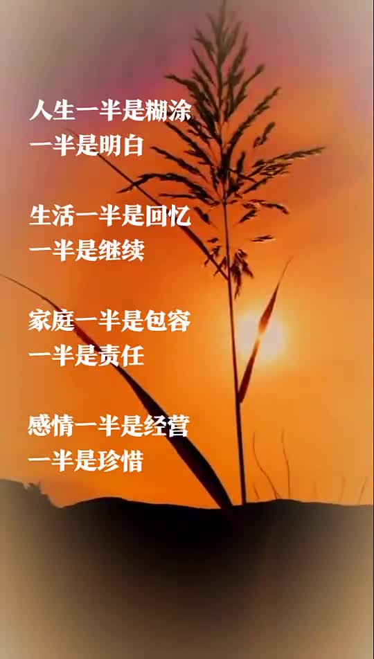 送给亲爱的朋友们,人生的路不好走,你明白了吗(1)