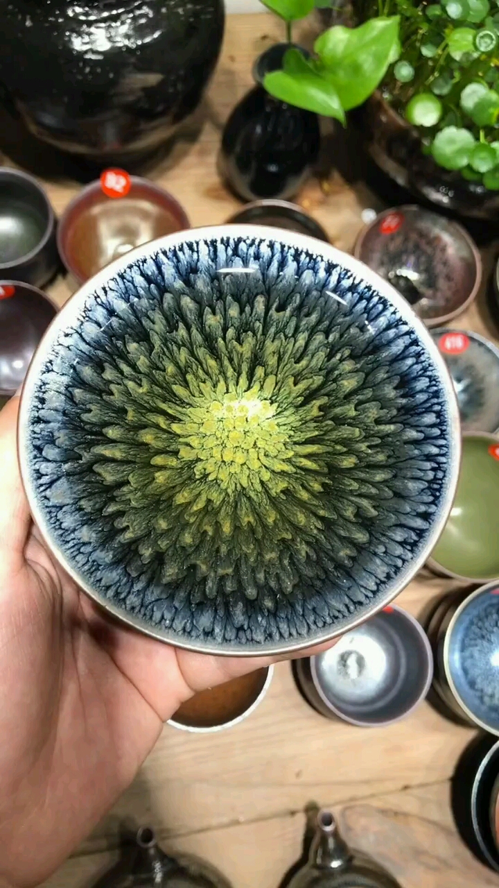 全民心动#现代工艺建盏之百花盏