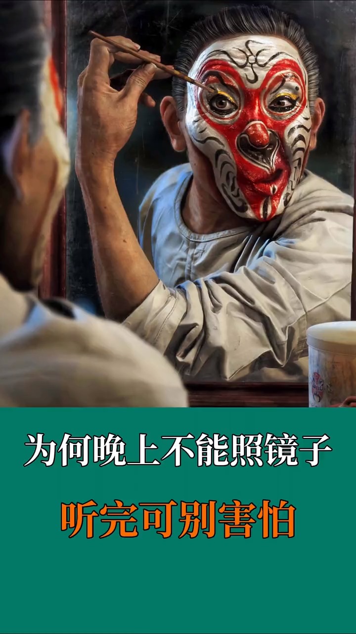 为什么说"晚上不能照镜子"听完您就知道了!