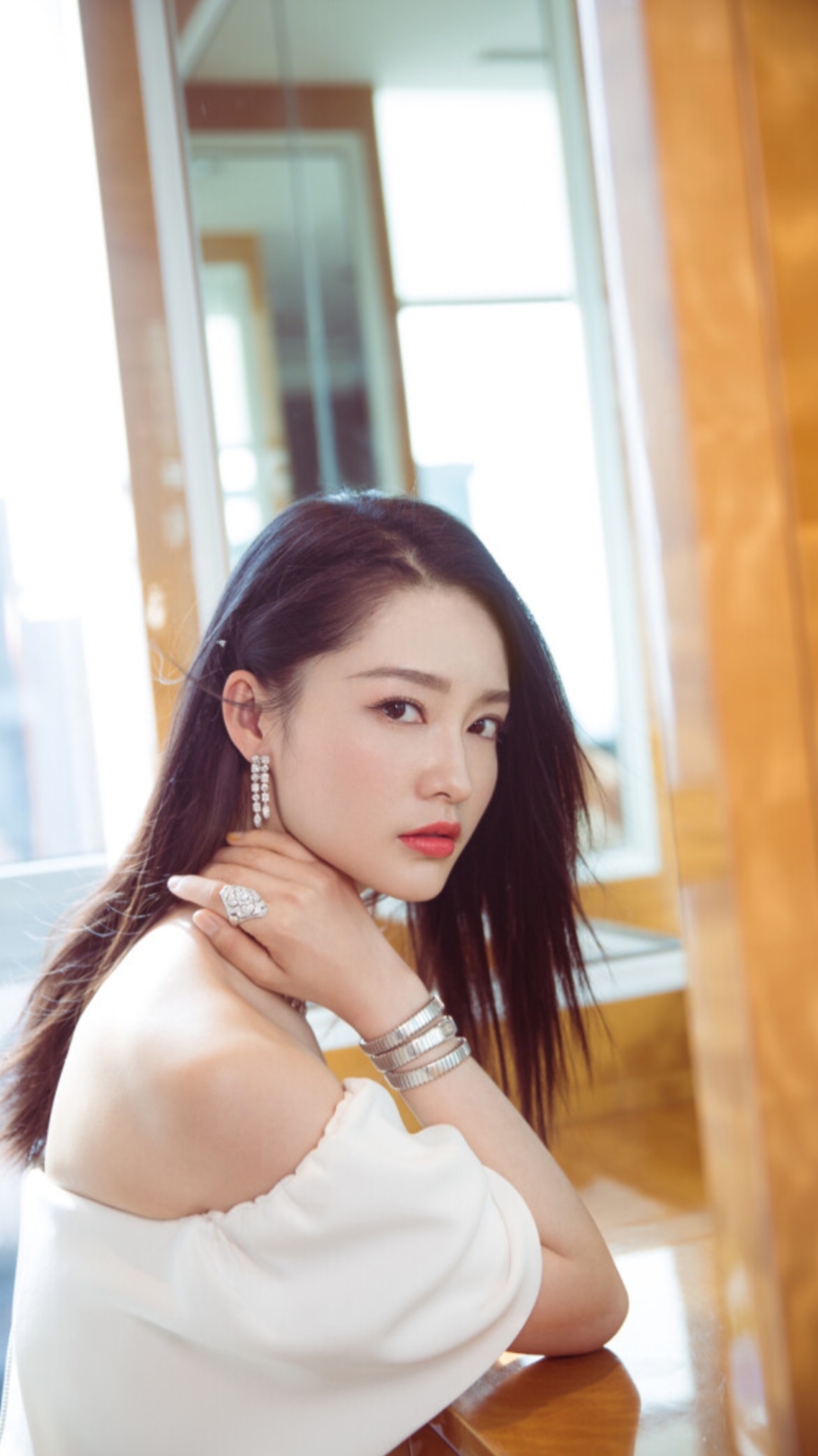 神颜福利社#美女明星图,李沁