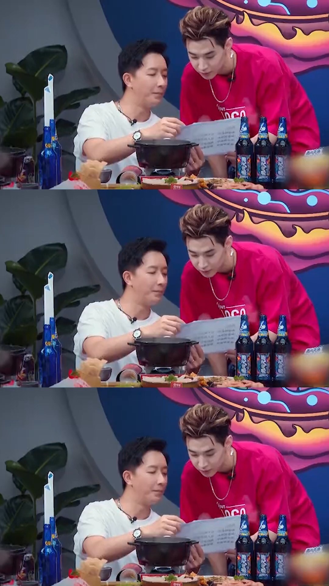 刘宪华教韩庚说中文,自己几斤几两不知道吗,太好笑了