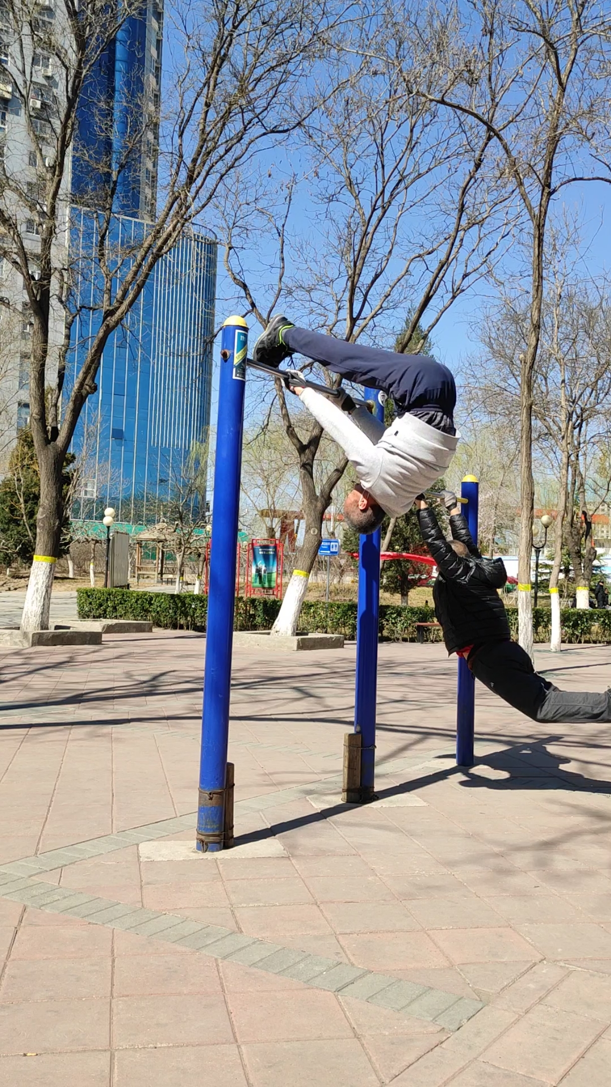 街健无极传递正能量#长振短振练习