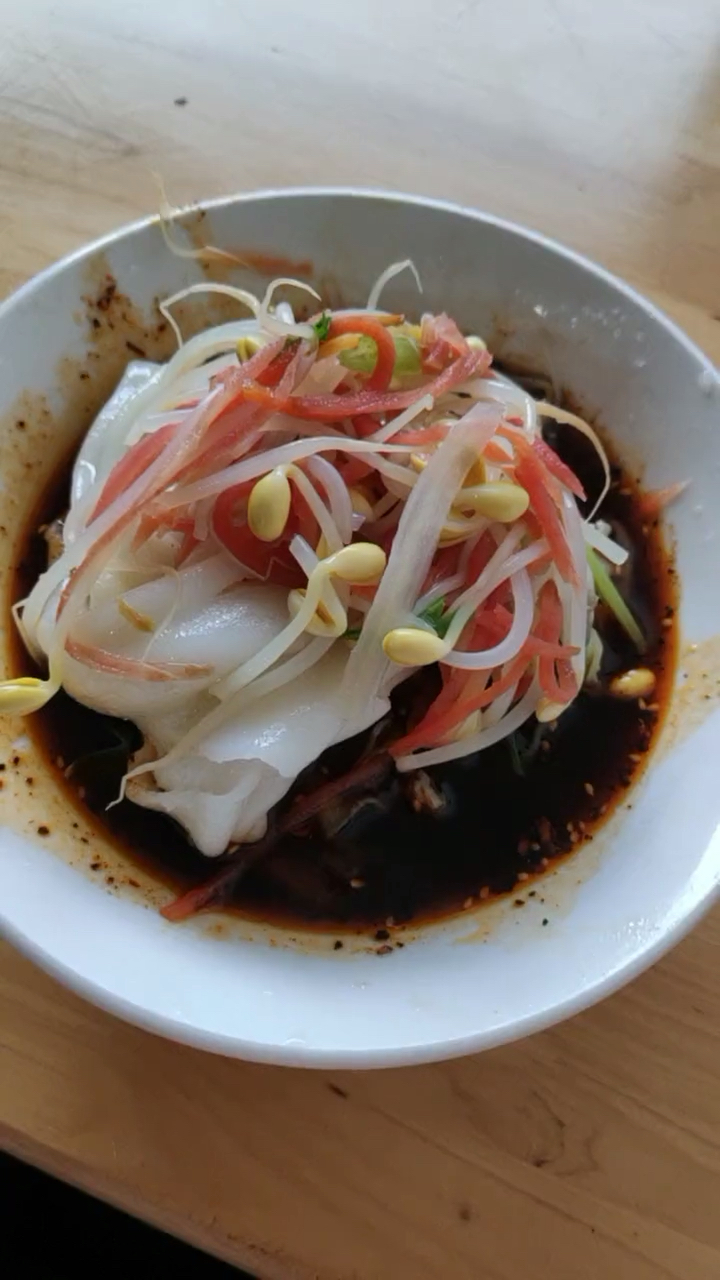 汉中热面皮,味美又好吃!