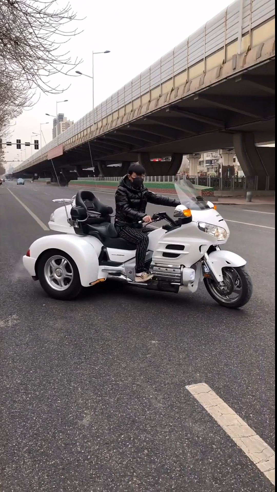 本田金翼三轮#金翼六缸 三轮摩托