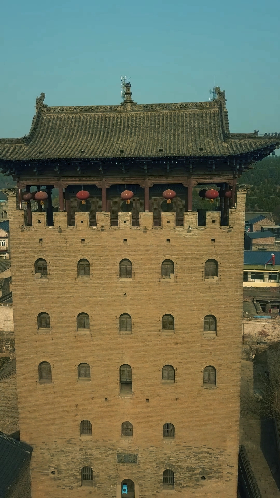 郭峪古城平面图图片